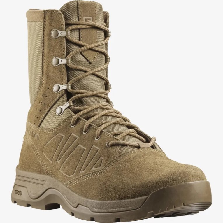 Botas Tácticas Salomon Guardian Anchos Hombre Marrom | MX MVIF245